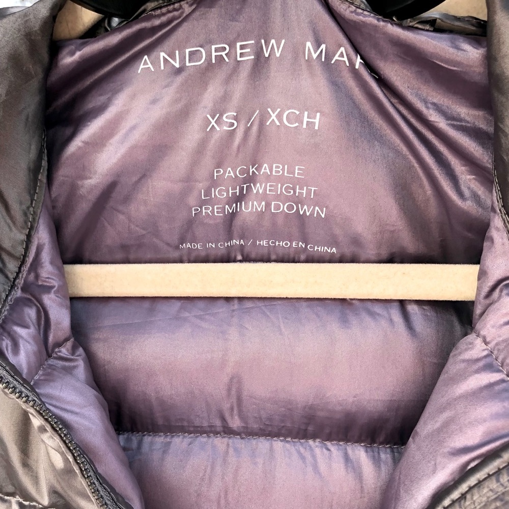 Andrew Marc Packable Puffer Coat - Picture 8 of 13
